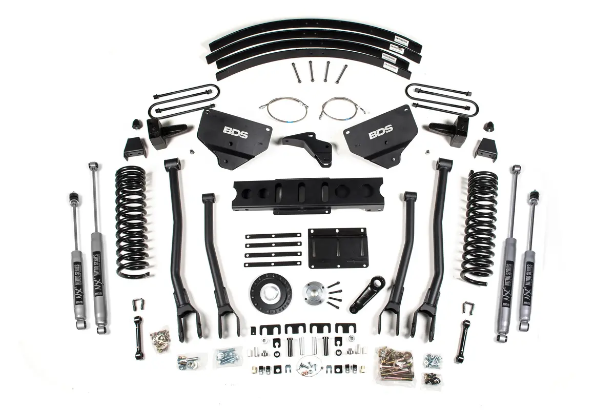 8 Inch Lift Kit W/ 4-Link | Ram 3500 (13-18) 4Wd | Diesel 6