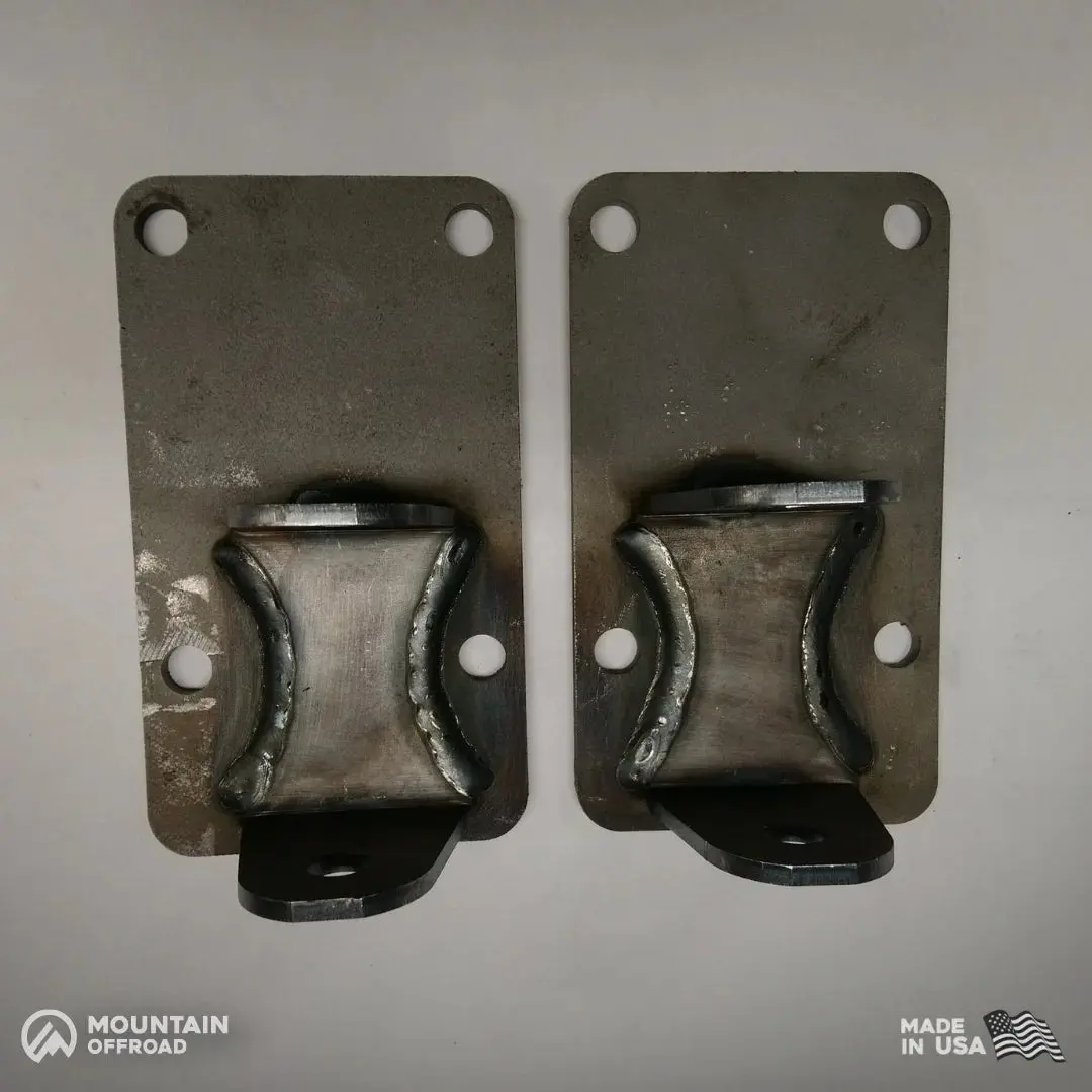 "Bomb Proof" Motor Mount Conversion Kit Chevy Ls (Gen Iii & Iv) For Jeep Wrangler Yj (1987-95) 1