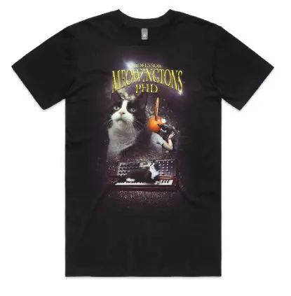 Meowington Bootleg Tee 1