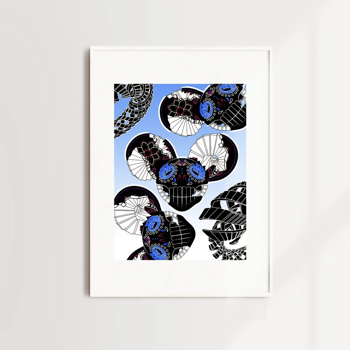 Deadmau5 X Cobykatz Fine Art Print 1