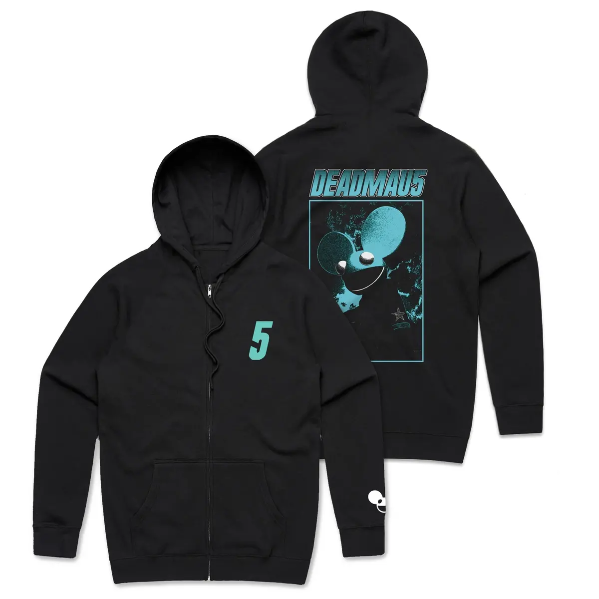 Switch On Zip-Up Hoodie 1