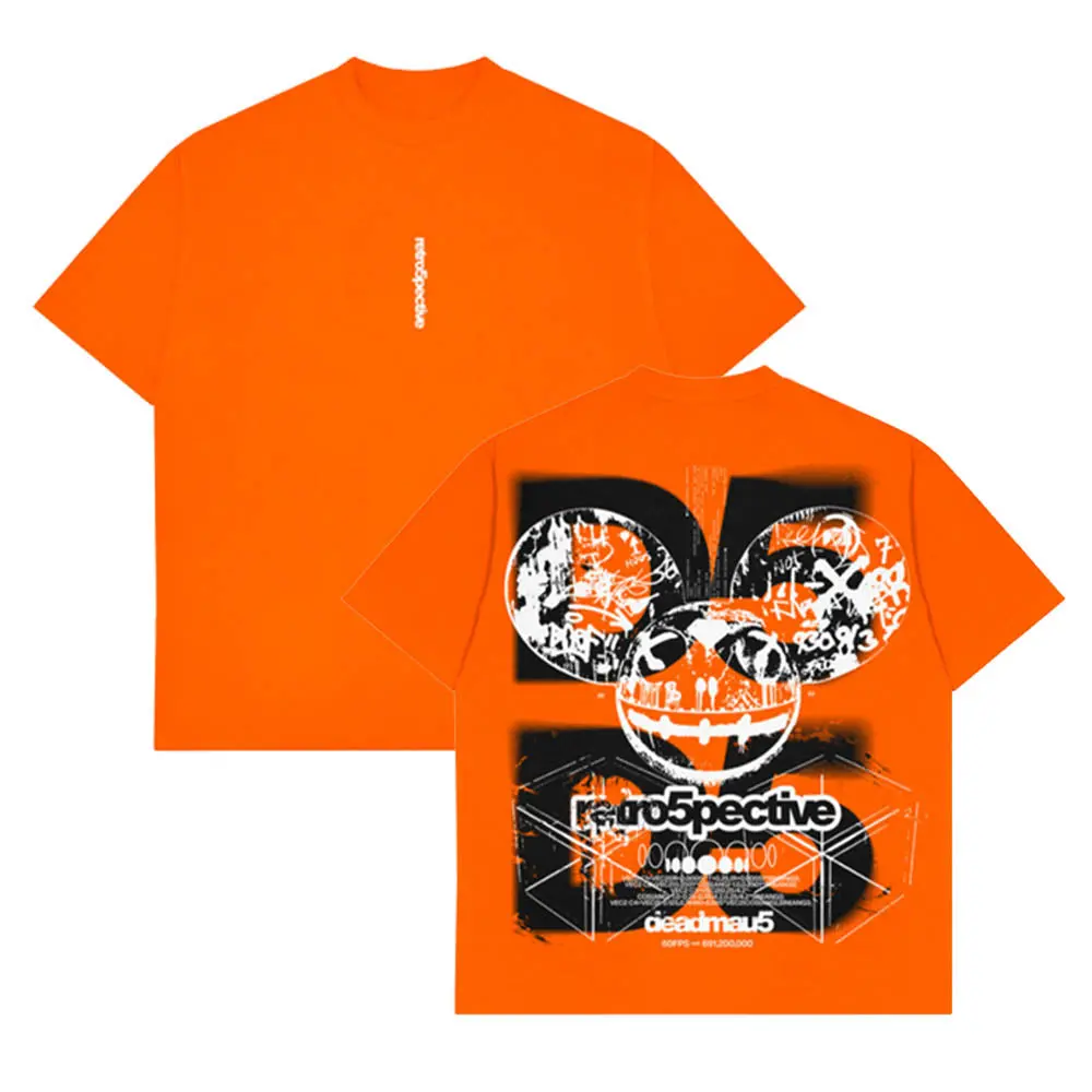 Retro5pective Orange T-Shirt 1