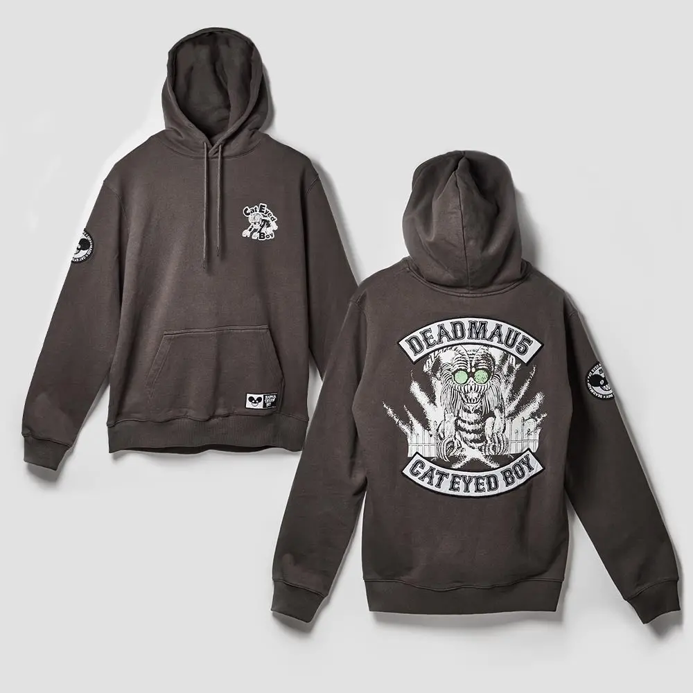 Deadmau5 + Cat Eyed Boy Bikermau5 Hoodie 1