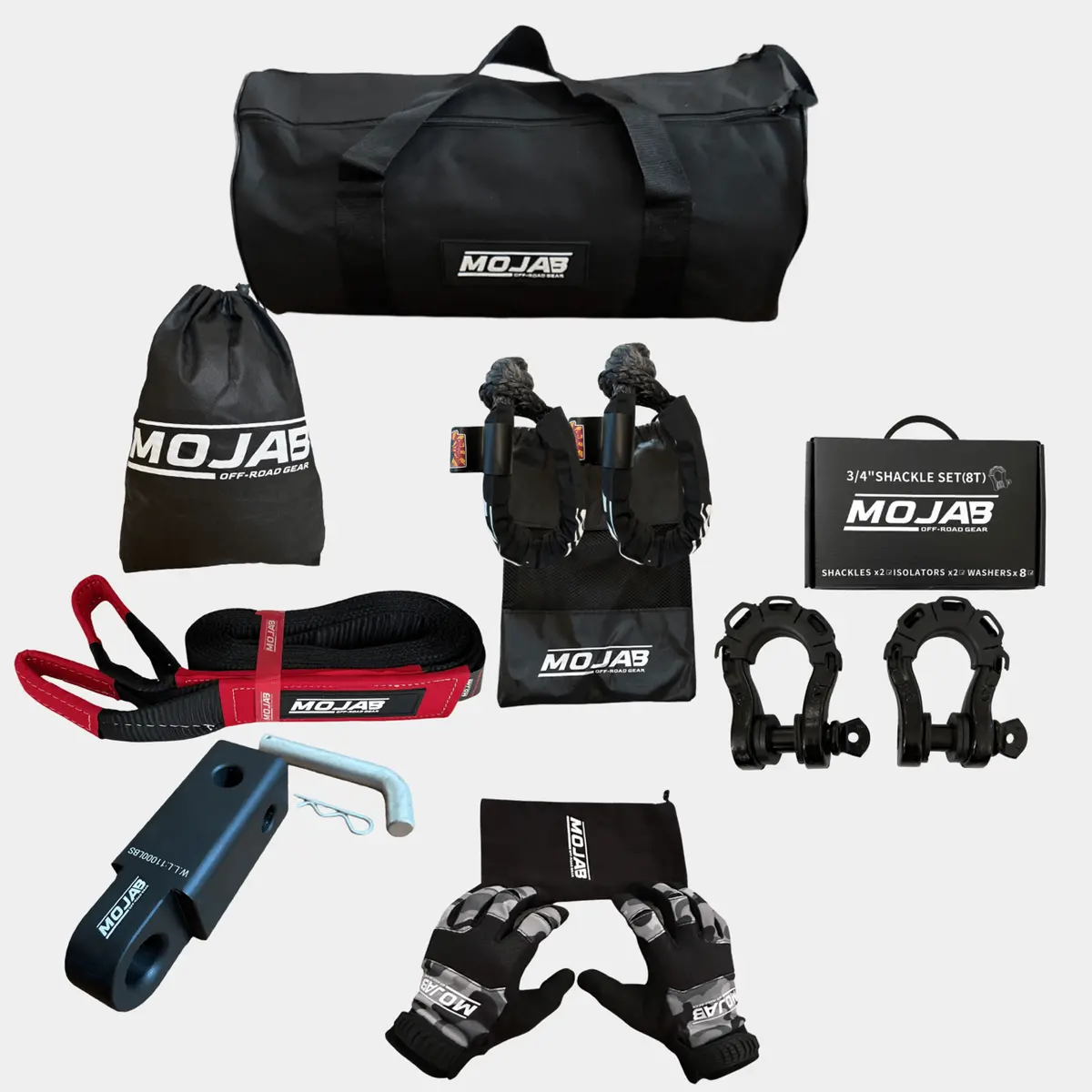 Deluxe Recovery Kit (8 Items +3 Storage Bags + 1 Velcro Tape) *Lifetime Warranty 1
