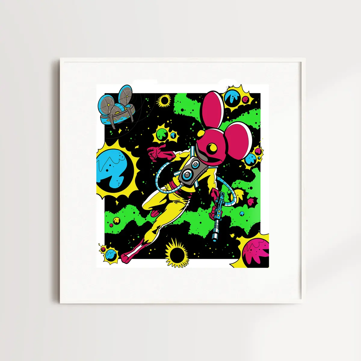 Deadmau5 X Thumbs - Fine Art Print 1