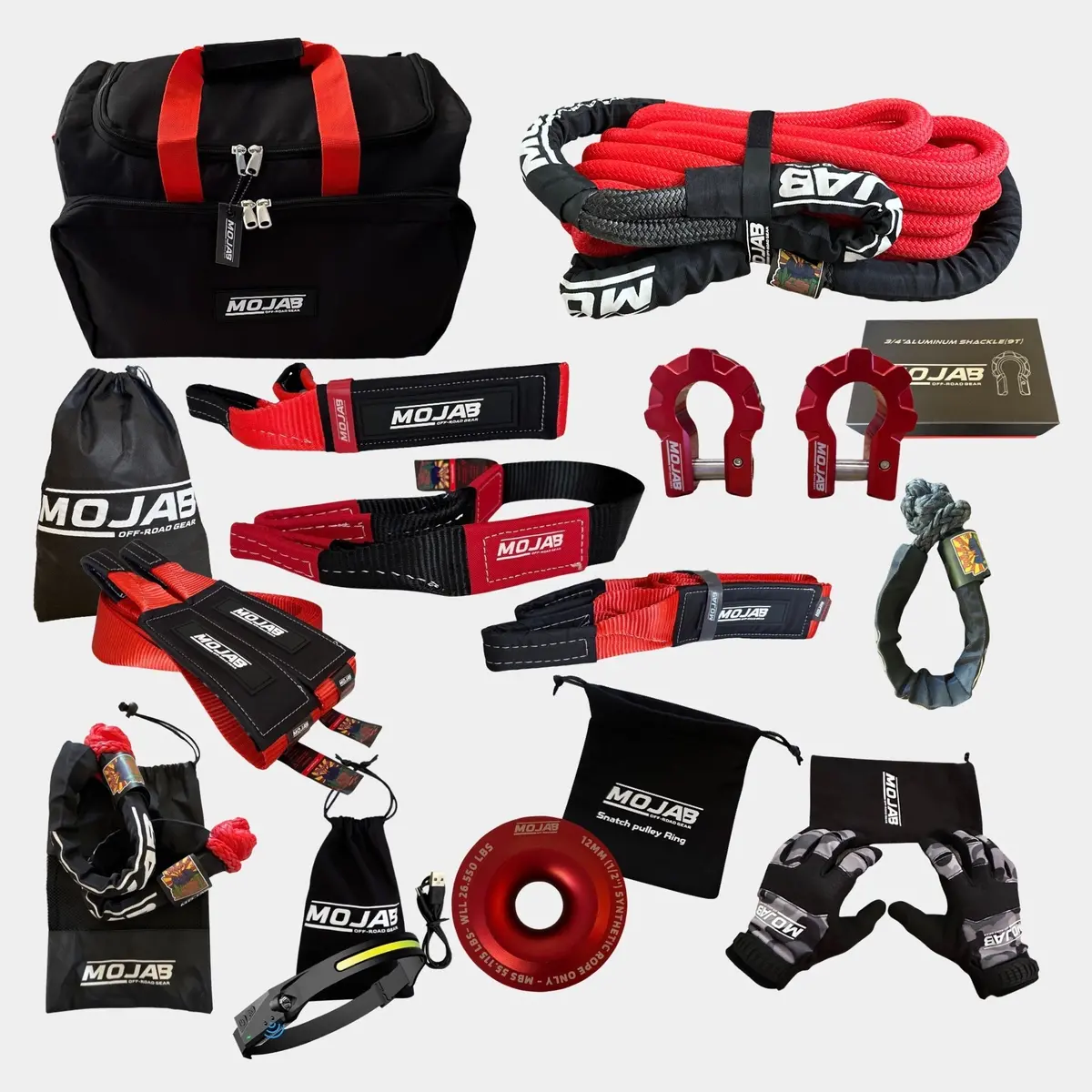 Extreme Recovery Kit (14 Items + 9 Storage Bags + 4 Velcro Tapes) *Lifetime Warranty 1