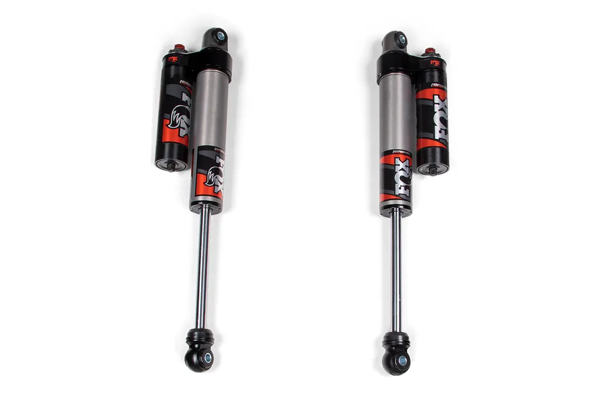 Fox 2.5 Rear Shocks W/ Dsc Reservoir | 6.5 Inch Lift | Performance Elite Series | Chevy Silverado And Gmc Sierra 2500 / 3500 Hd (20-23) 1