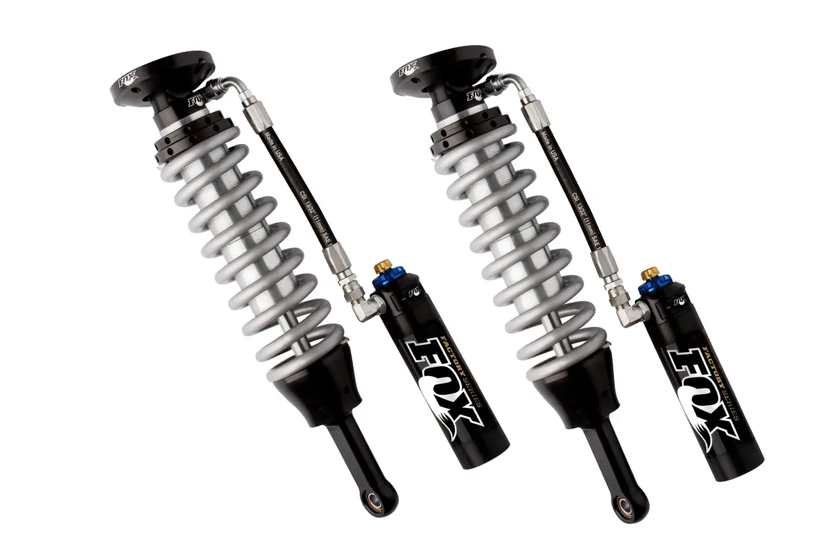 Fox 2.5 Coil-Over Shocks W/ Dsc Reservoir Adjuster | 0-3 Inch Lift | Factory Series | Toyota Tundra (07-21) With Uca 1