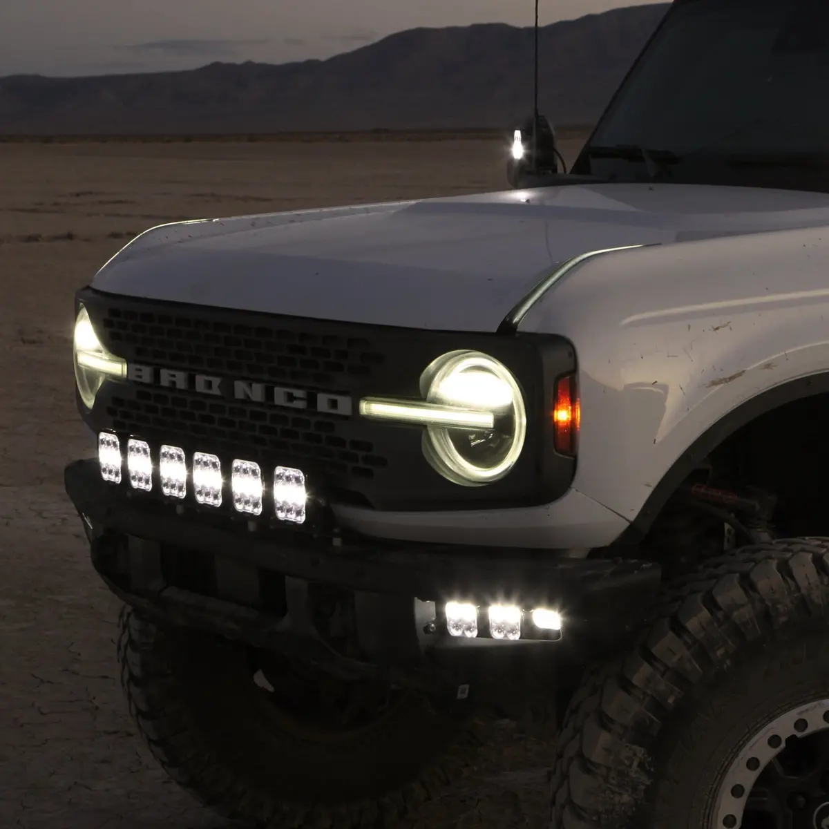 Front Bumper Led Light Kit - Ford Bronco 2021 + 1