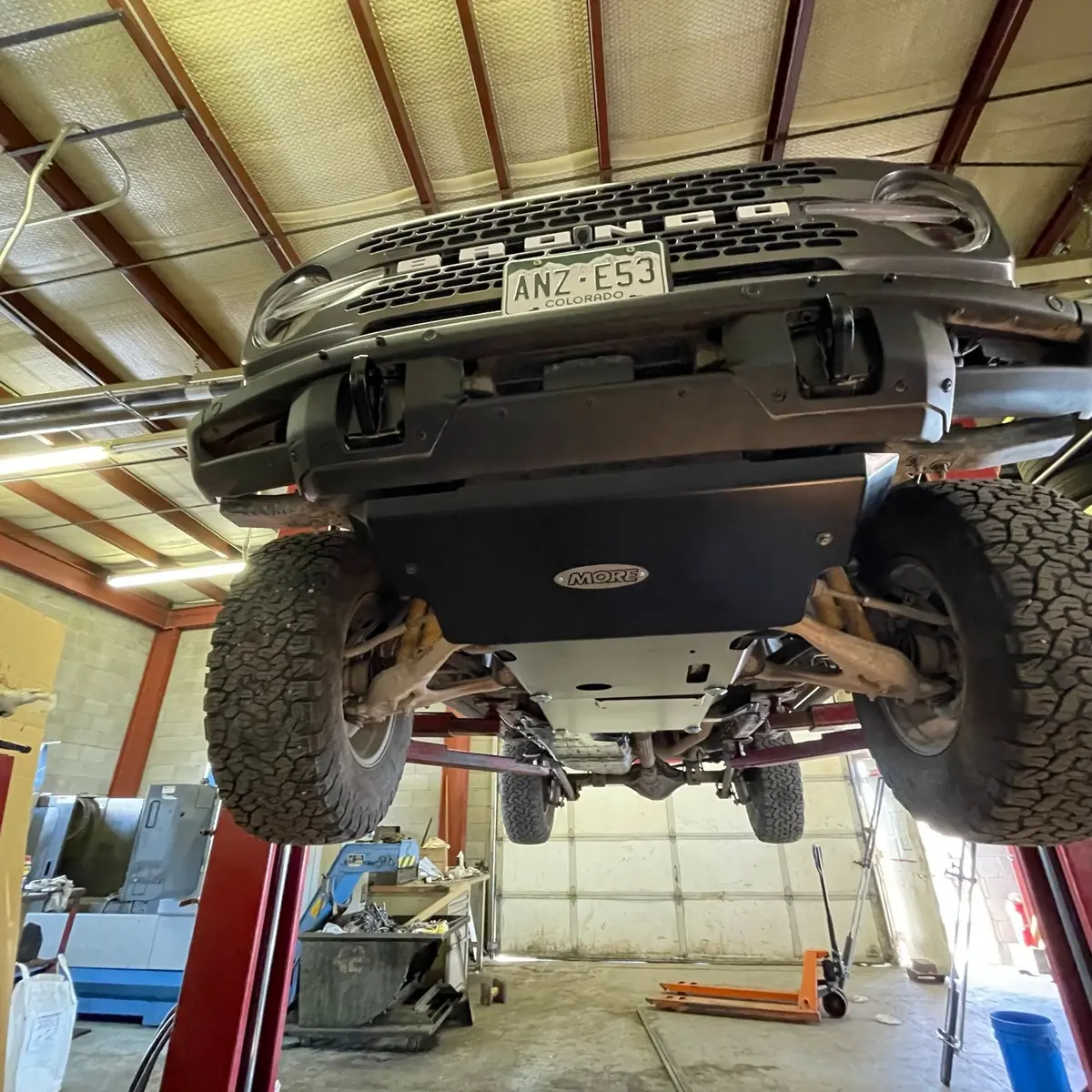 Front Skid Plate For Ford Bronco 4 Door (2021+) 4