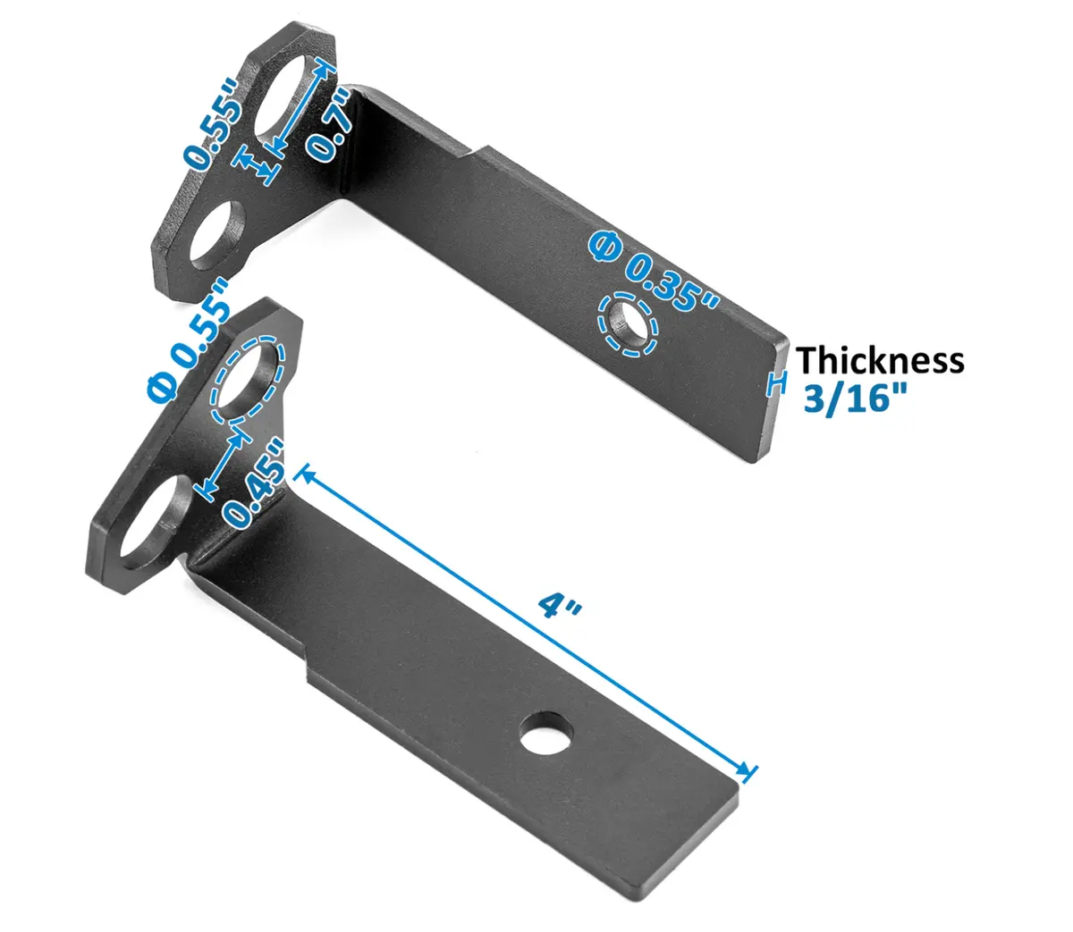 2020-2024 Polaris Rzr Pro Xp / Turbo R / Pro R Bolt On Pillar Mounts (No Boot Cutting) 2