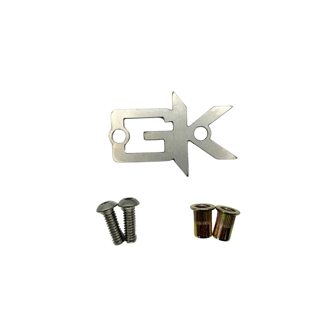 Gk Steel Logo Badge 1