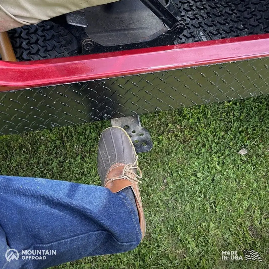 Hide A Step: Powder Coated For Jeep Cj (1976-86) 1