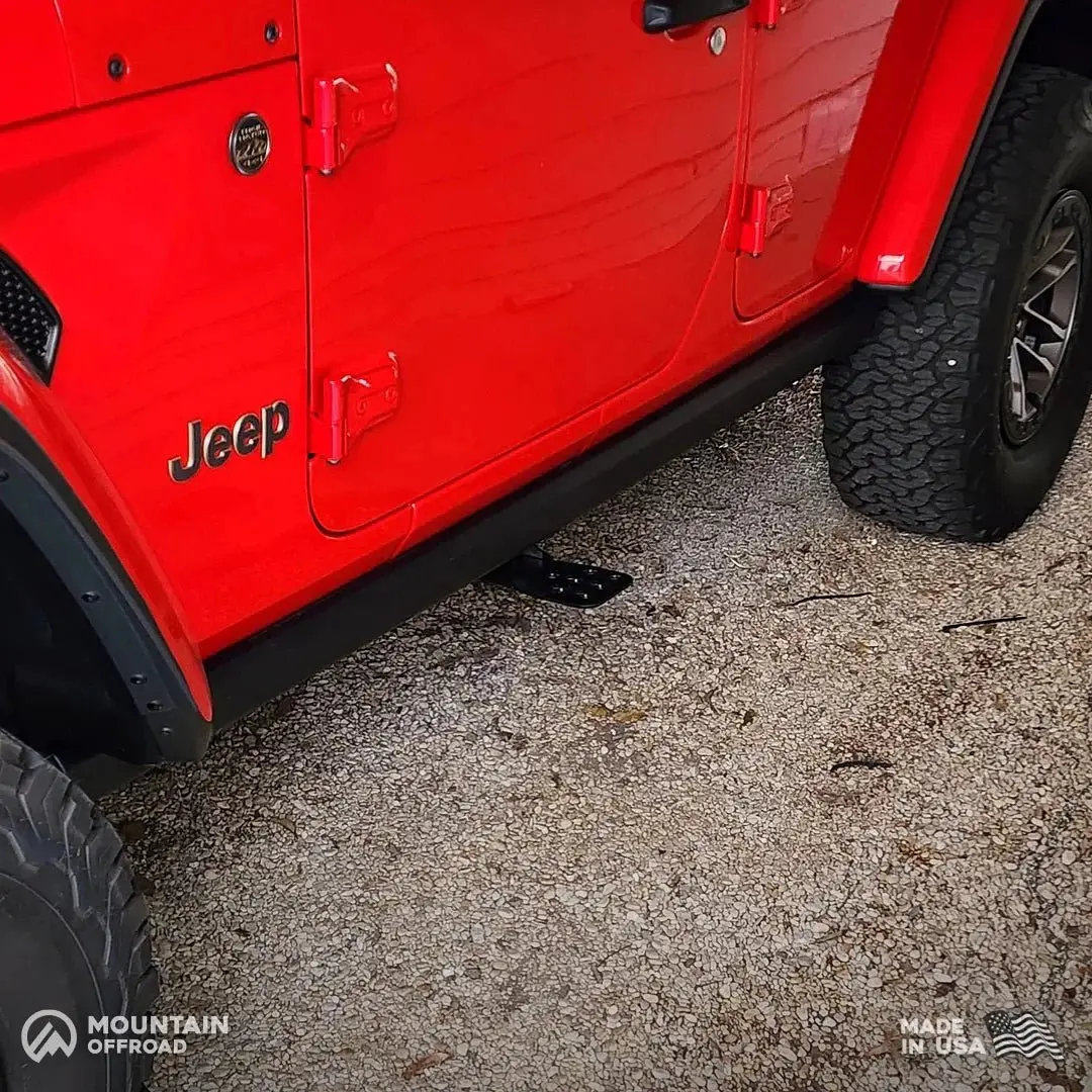 Hide-A-Step - Powder Coated For Jeep Wrangler Jl (2018+) 5