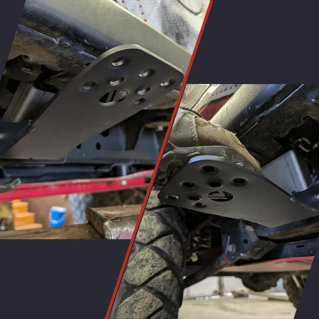 Hide-A-Step: Powder Coated For Jeep Wrangler Tj (1997-06) 2
