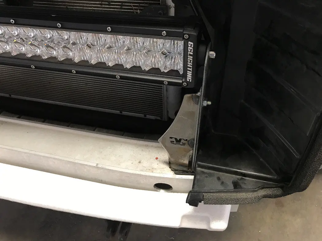 2009 + Toyota 4Runner Behind The Grill 30" Led Bar Mounts 2