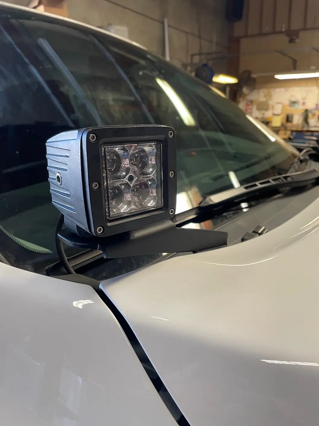 2007+ Toyota Tundra Pillar Ditch Light Pod Mounts 1