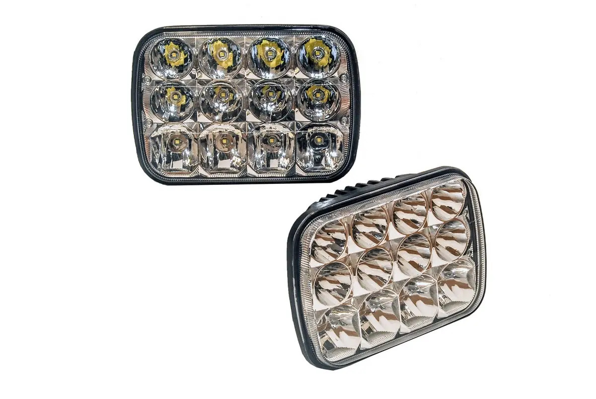 Rectangle Hi & Low Beam Headlight Replacement 1