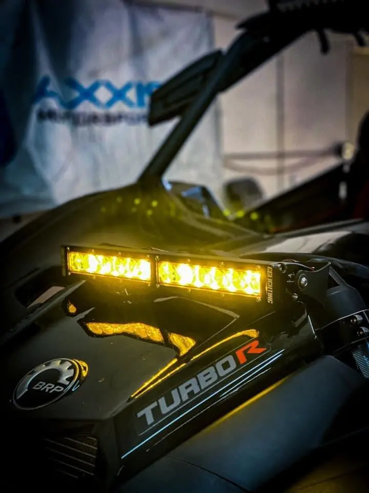 Can-Am X3 12” Led Bar Shock Tower Mount Made In Usa 1