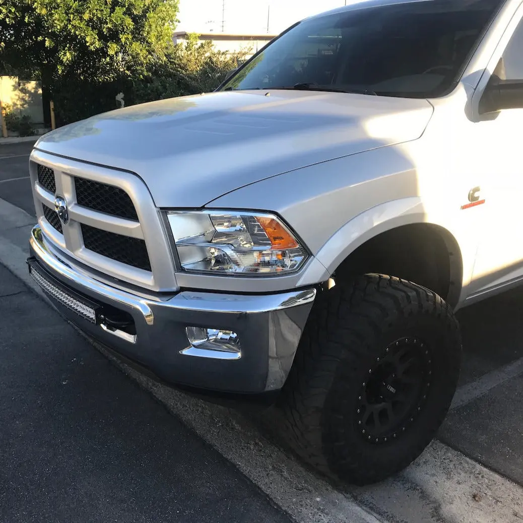 2009-2018 Dodge Ram 30" Curved Lightbar Bumper Brackets 2