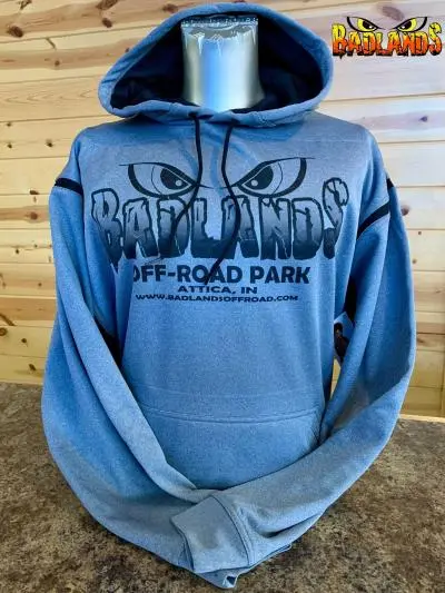 Grey Sport-Tek Badlands Hoodie Online Exclusive! 1