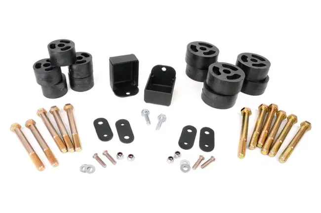 1.25 Inch Body Lift Kit Jeep Wrangler Yj 4Wd 1987 1995 1
