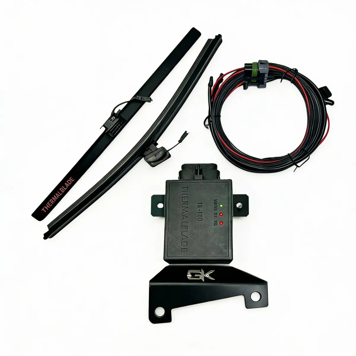 Heated Wiper Blades Kit For Jeep Jk Wrangler 1