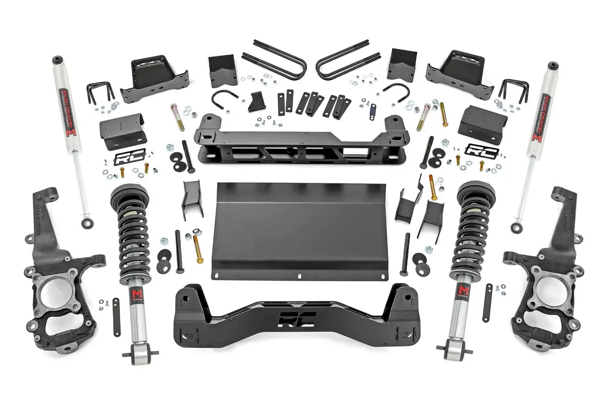 6 Inch Lift Kit M1 Struts M1 Ford F 150 4Wd 2021 2022 1