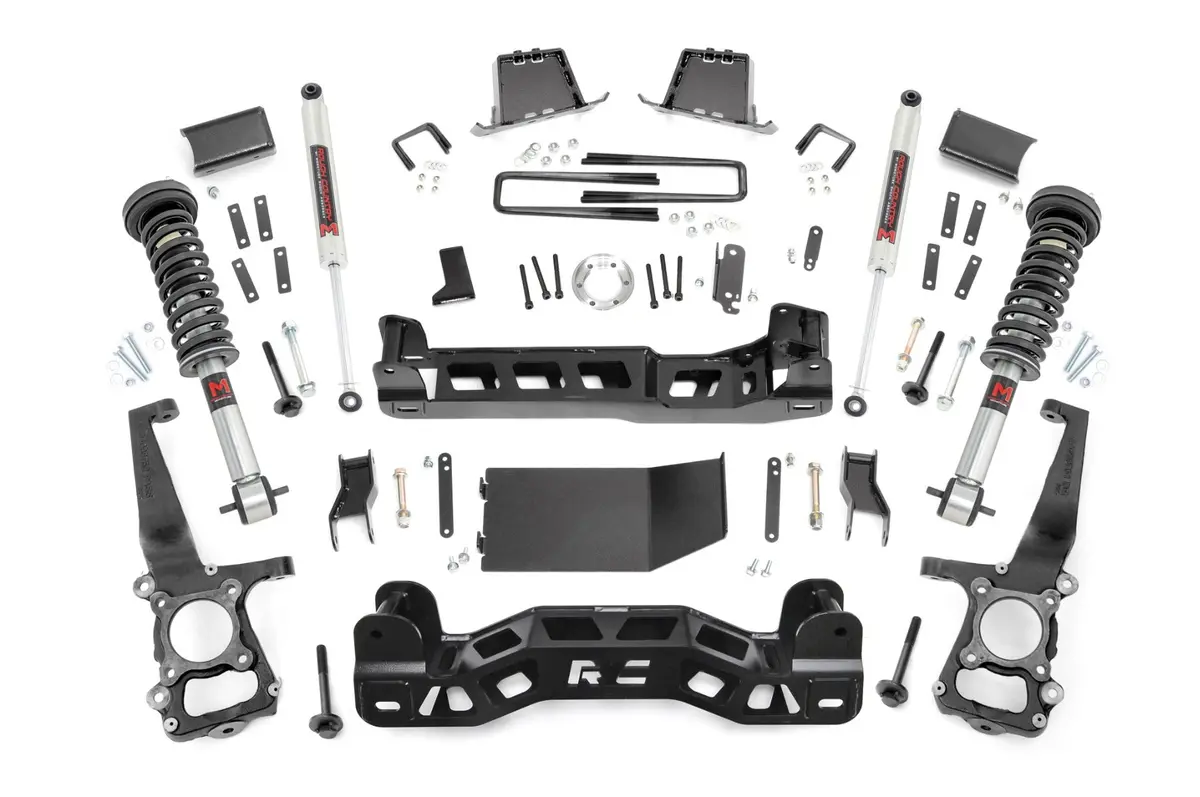 6 Inch Lift Kit M1 Struts M1 Ford F 150 4Wd 2014 1
