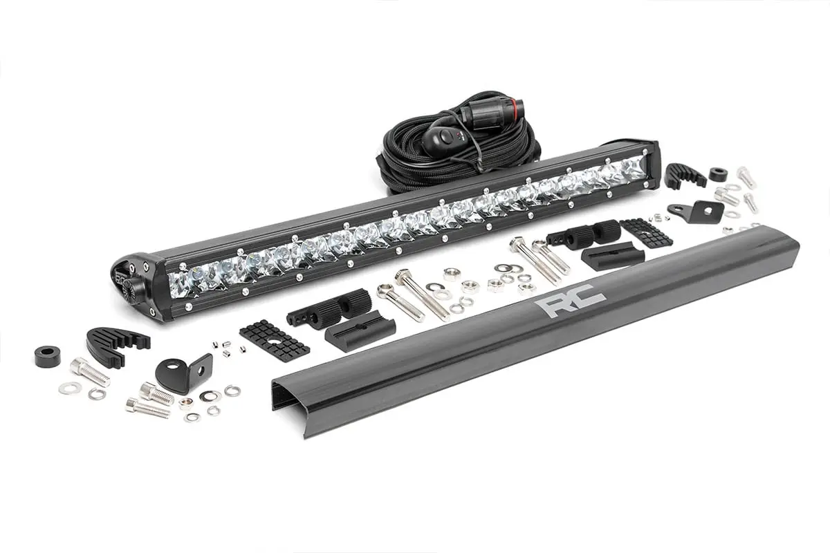 Chrome Series Led Light Bar 20 Inch Single Row 1