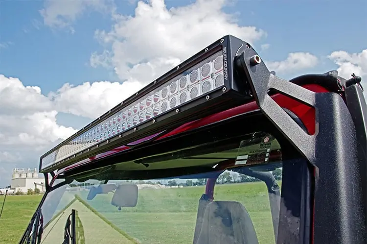 Led Light Mount Upper Windshield 50Inch Straight Jeep Wrangler Yj 87 95 1