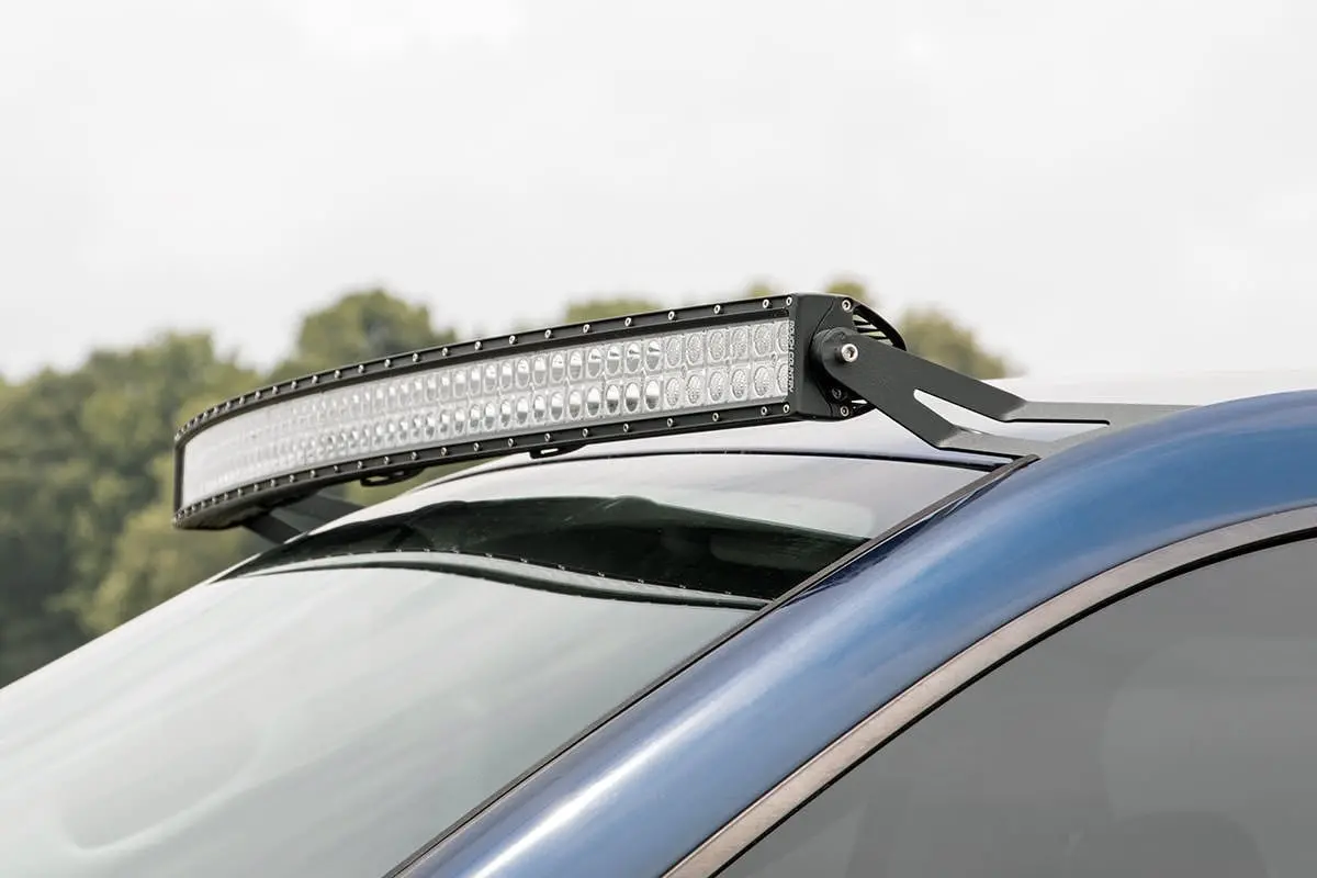 Led Light Mounts Upper Windshield 54Inch Curved Dodge 2500 Ram 3500 03 09 1