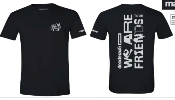 Mau5trap - We Are Friends Tee - Black 1