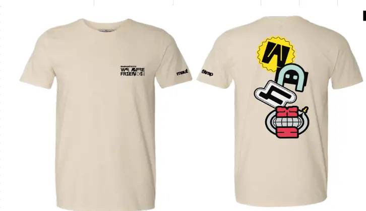 Mau5trap - We Are Friends Tee - Natural 1