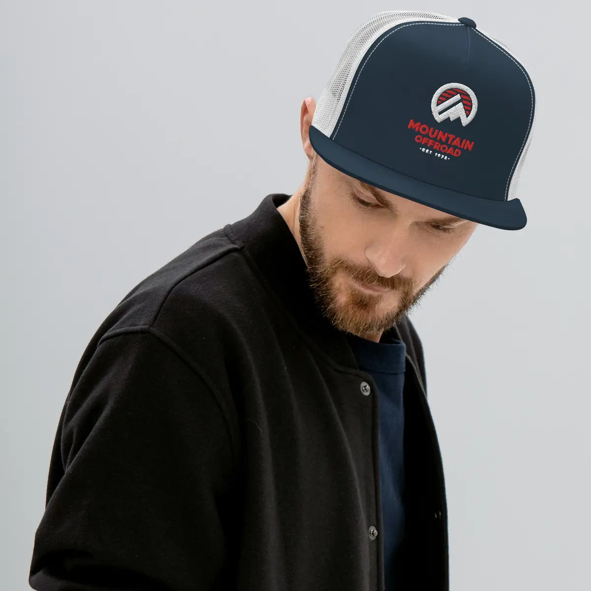 Mountain Offroad Snapback Hat 1