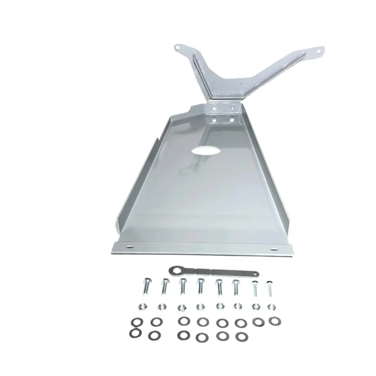 Oil Pan / Transmission Skid Plate For Jeep Wrangler Tj With 4.0L (2003-06) / Lj With 4.0L (2004-06) Aluminum 1