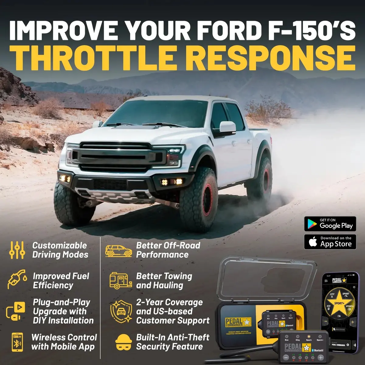Pedal Commander For Ford F150 1