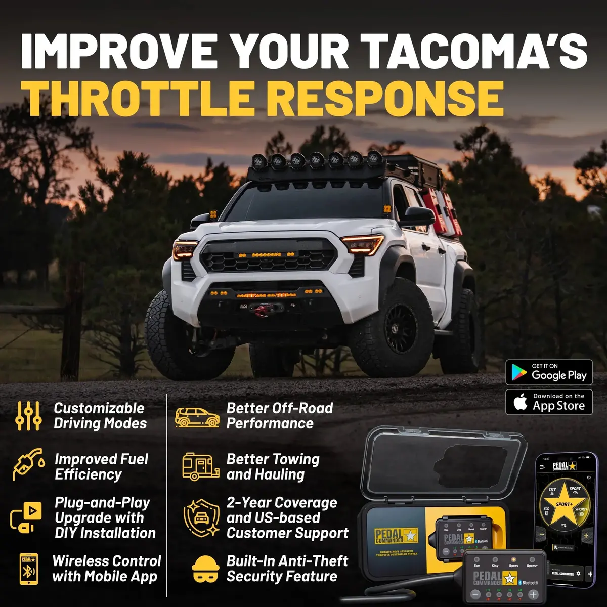 Pedal Commander For Toyota Tacoma 1