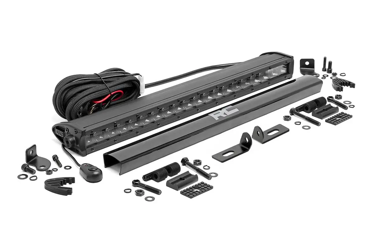 Led Light Bumper Mount 20Inch Black Single Row Ford Ranger 19 23 1