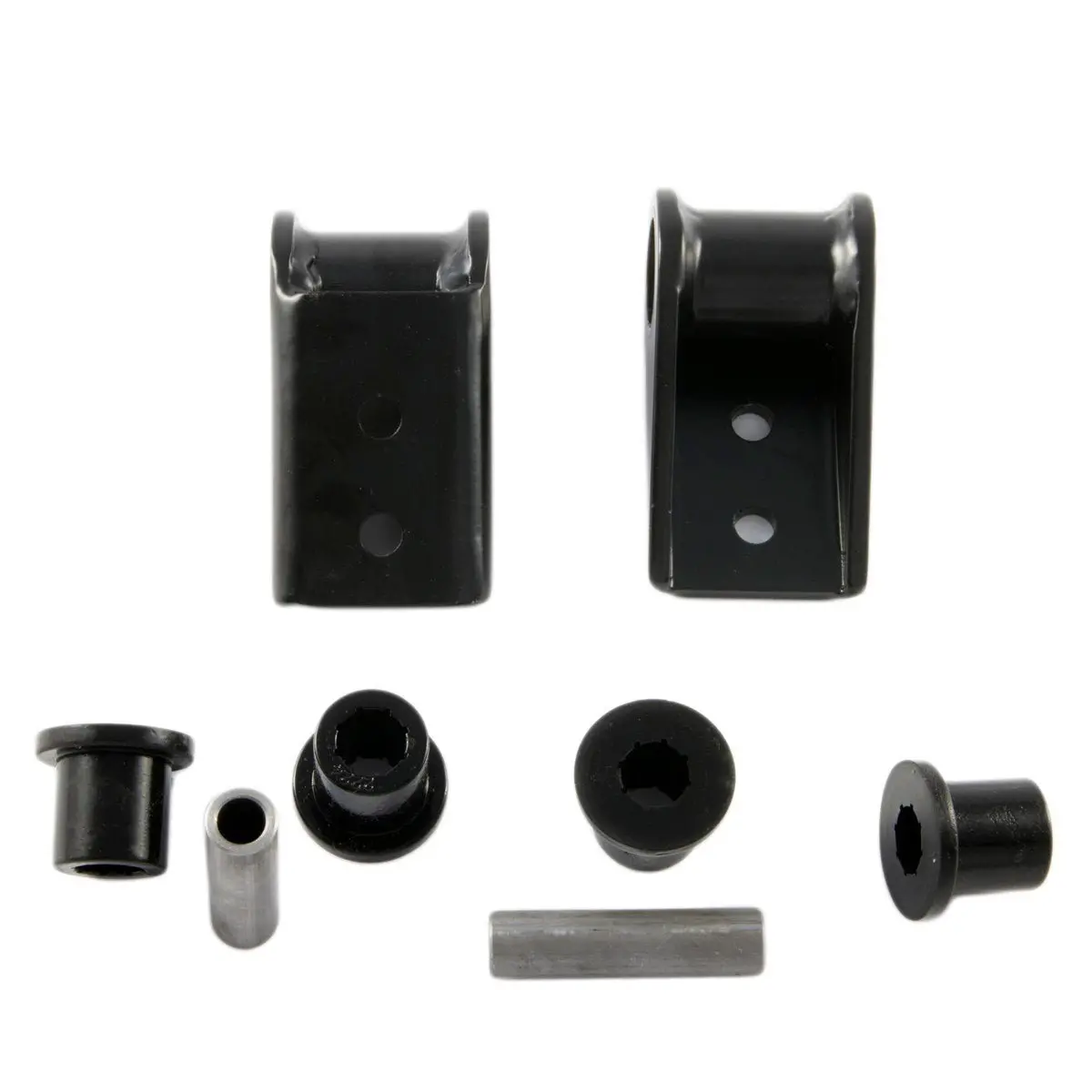 Rear Shackle Hanger System For Jeep Cj (1976-86) With Yj Bushings 1