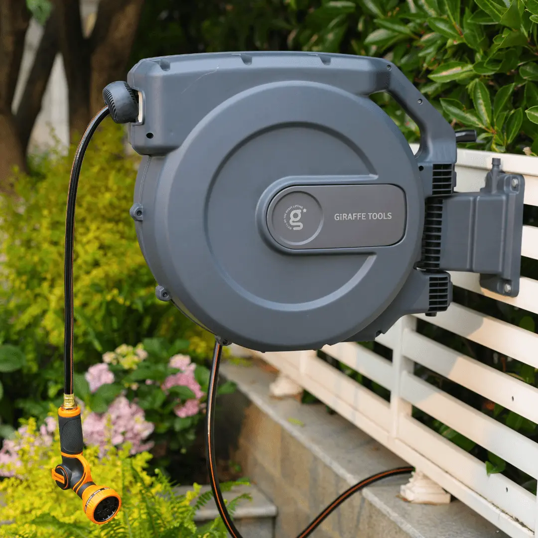 Retractable Garden Hose Reel-5/8 In-115Ft 1