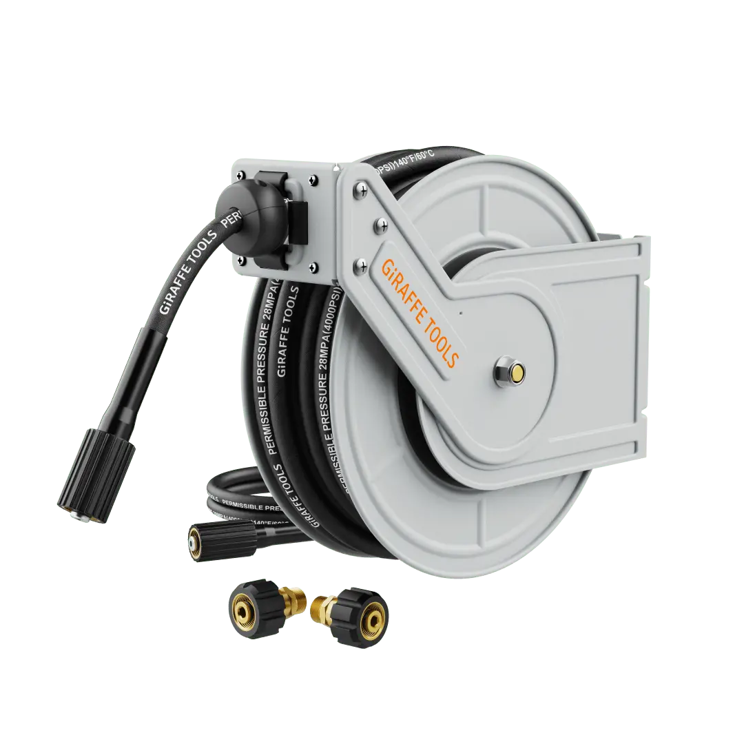 Retractable Pressure Hose Reel-1/4In 2