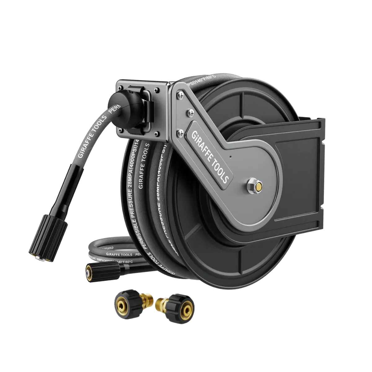 Retractable Pressure Hose Reel-1/4In 3