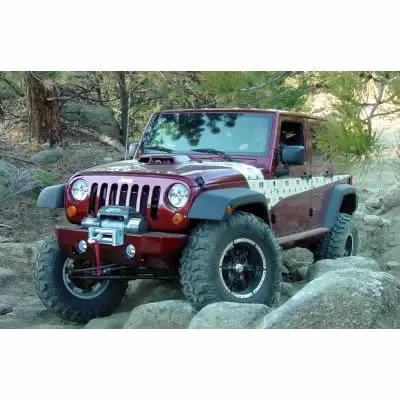 M.O.R.E. Jeep Jk Front Bumper Rock Proof (2007–2018) 1