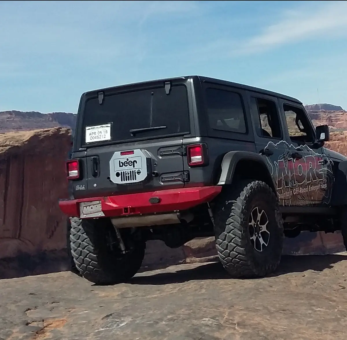 "Rock Proof" Rear Bumper With Clevis Mounts For Jeep Wrangler Jl (2018+) 1