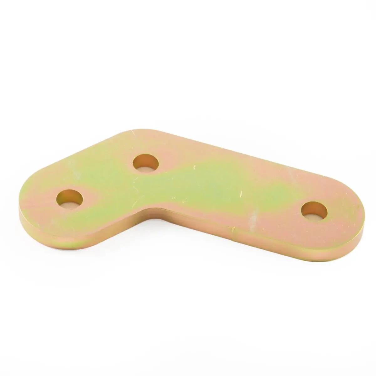 Shackle Side Plate 4 3/4" Boomerang Plate - Zinc Plated 1