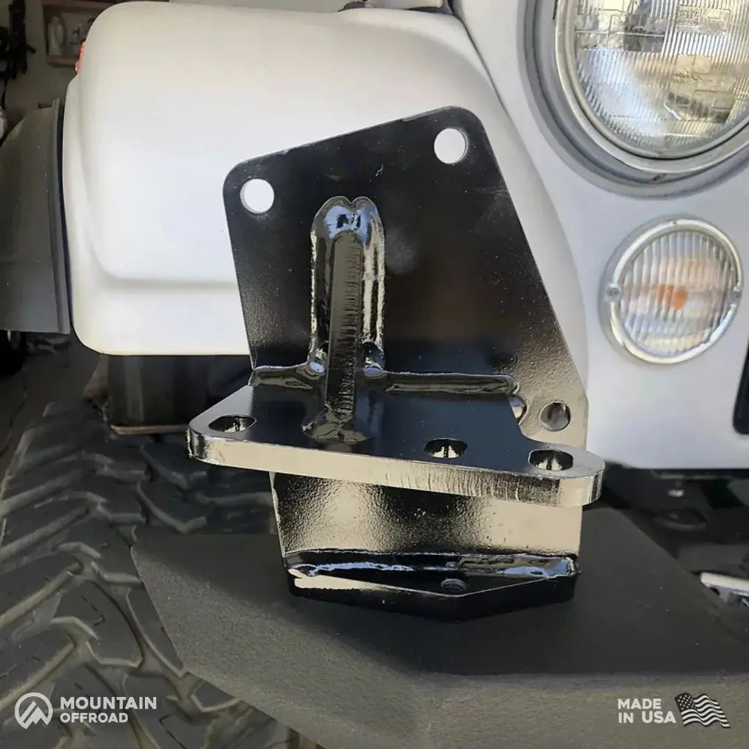 Steering Box Mount H.D. For Jeep Cj (1976-86) 1
