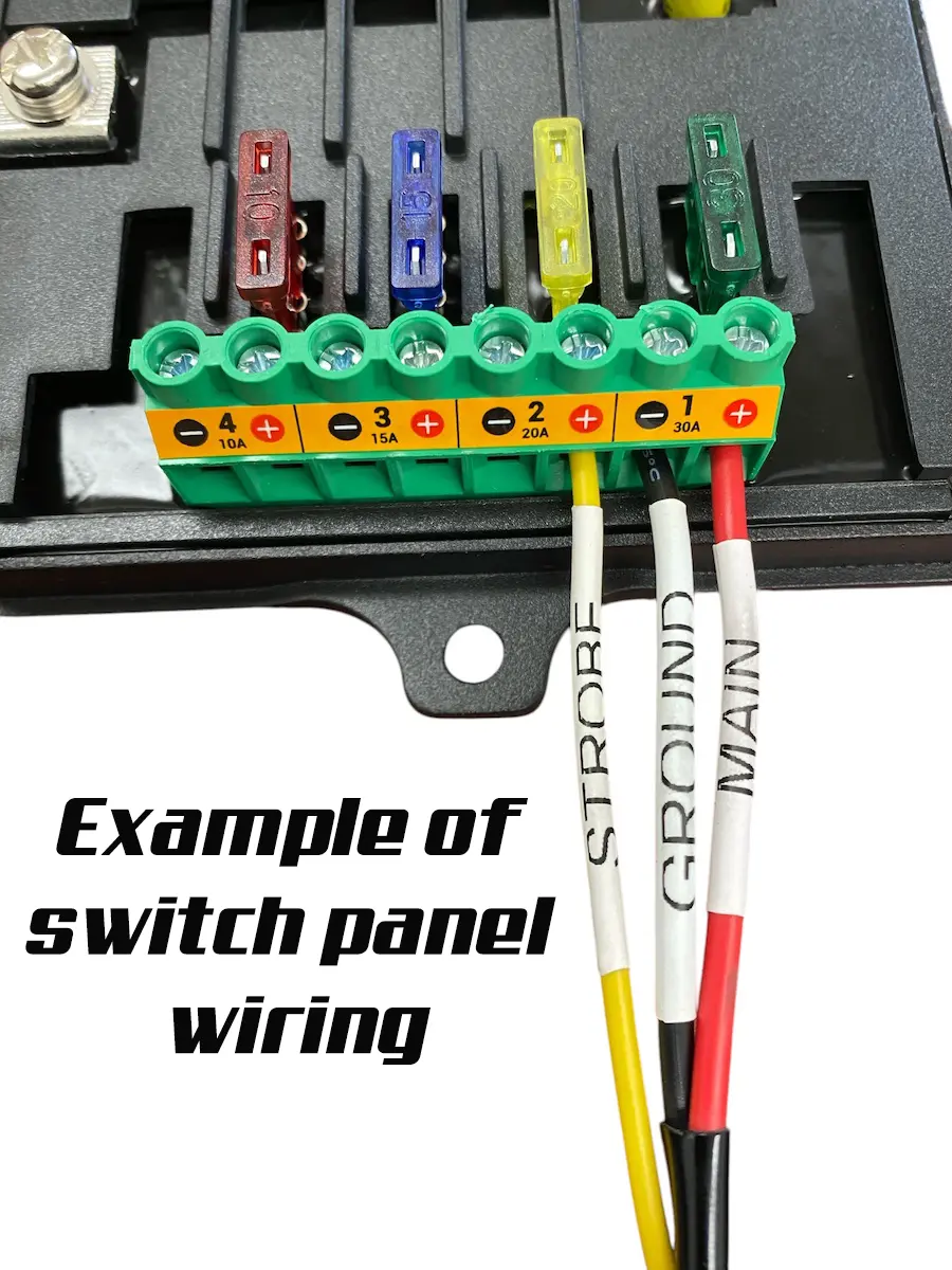 Chase Led Light Bar Switch Adapater Harness 2