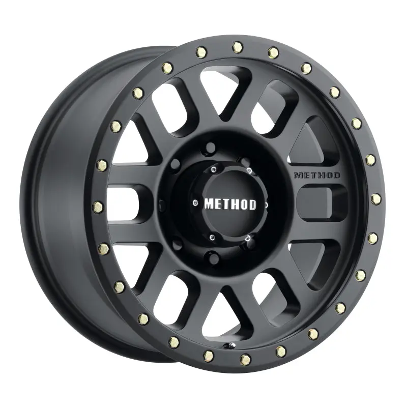 Method Mr309 Grid 18X9 +18Mm Offset 8X180 130.81Mm Cb Matte Black Wheel 1