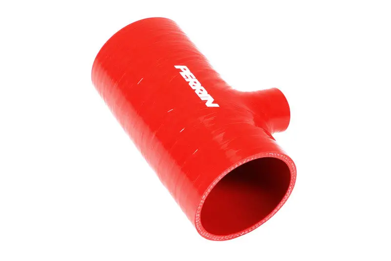 Perrin 2022+ Subaru Wrx Red 3In Turbo Inlet Hose W/ Nozzle (Short) 1